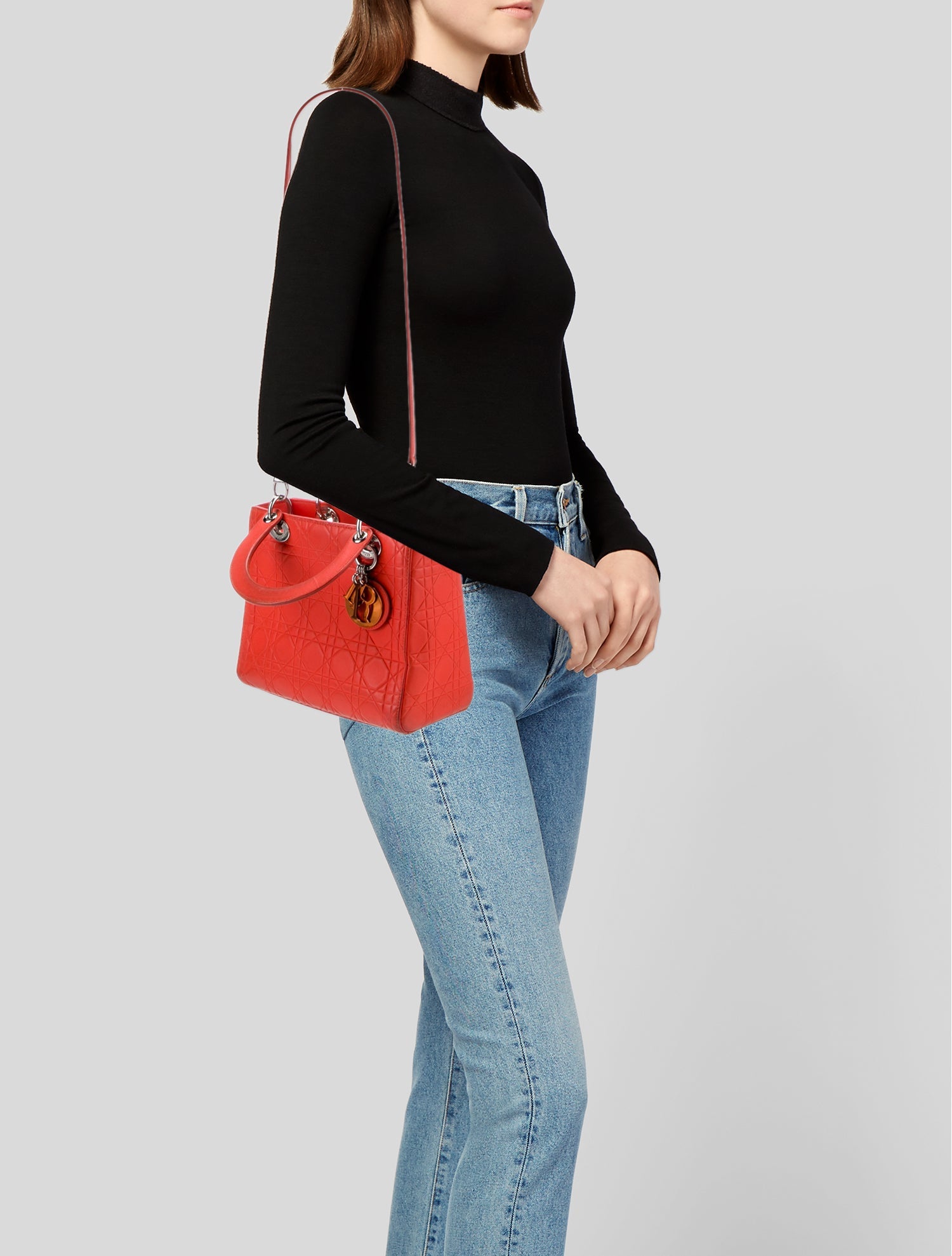 Christian Dior Cannage Lady Dior Medium